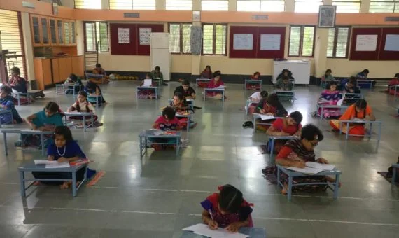 The Monthly Presentation of the learnings of all the Gurukula children .